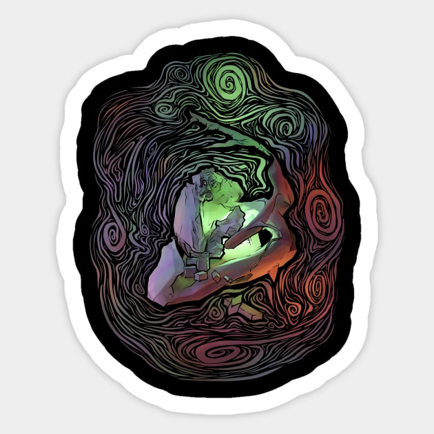 Existenswirl Sticker by somePloops